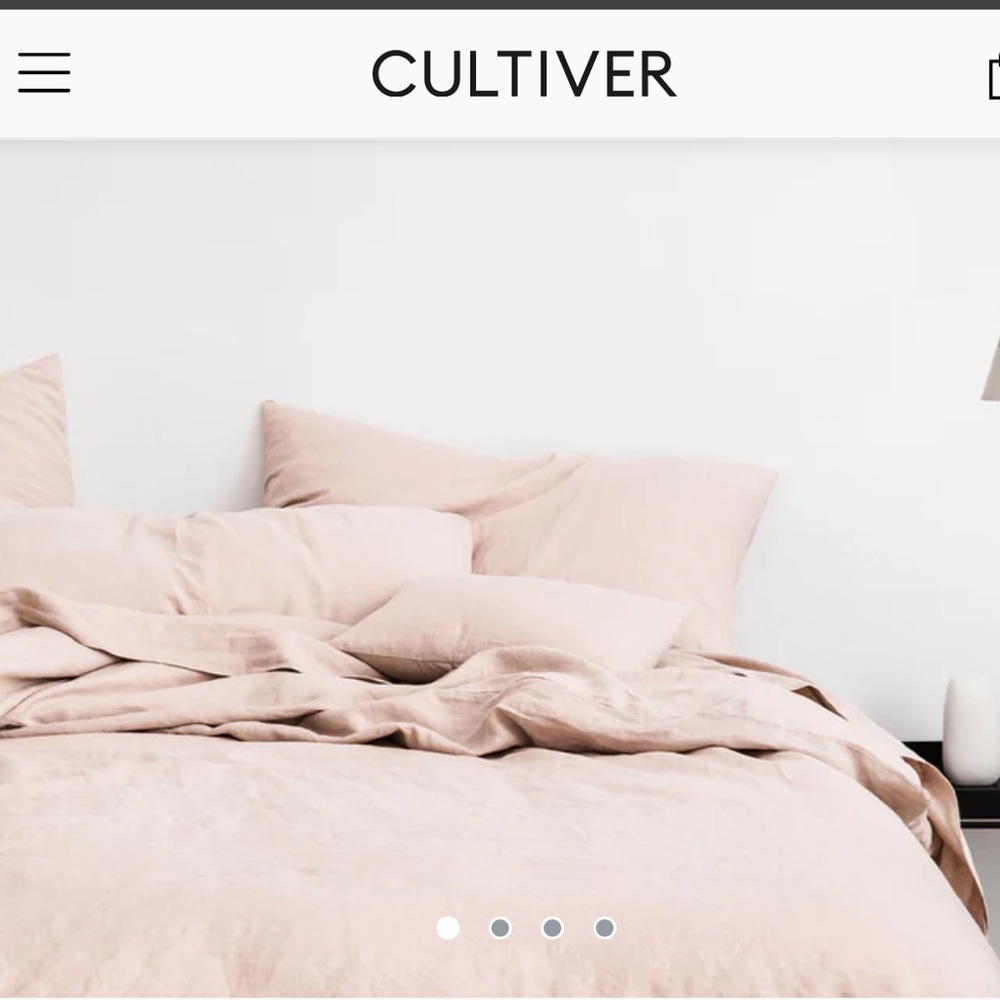 Cultiver Q duvet with two standard pillow cases